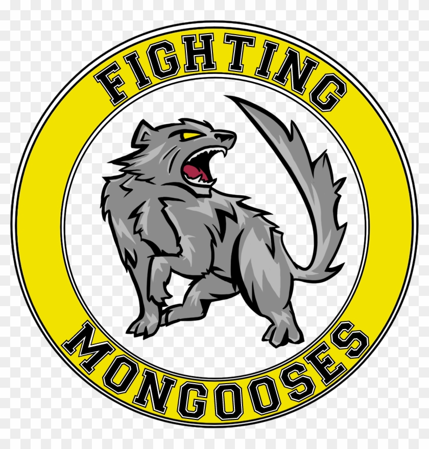 Mongoose Clipart Cartoon - Fighting Mongoose Logo #1250198