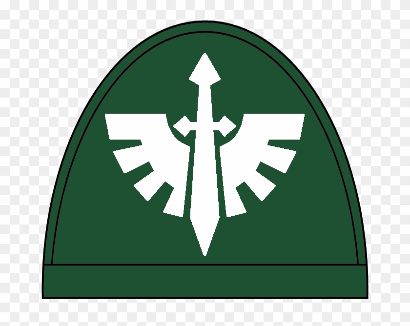 Dark Angel Clipart Legion - Dark Angels Shoulder Pads #1250240