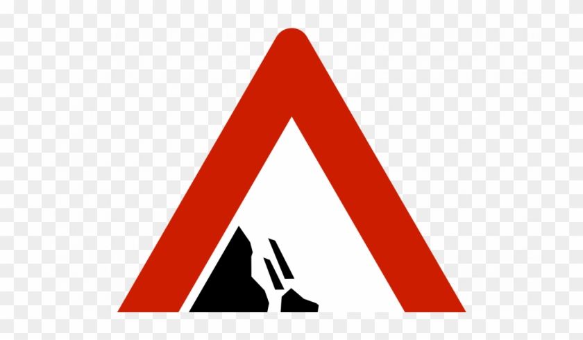 Landslide Warning In Kalutara, Ratnapura And Nuwara-eliya - Traffic Sign #1250413