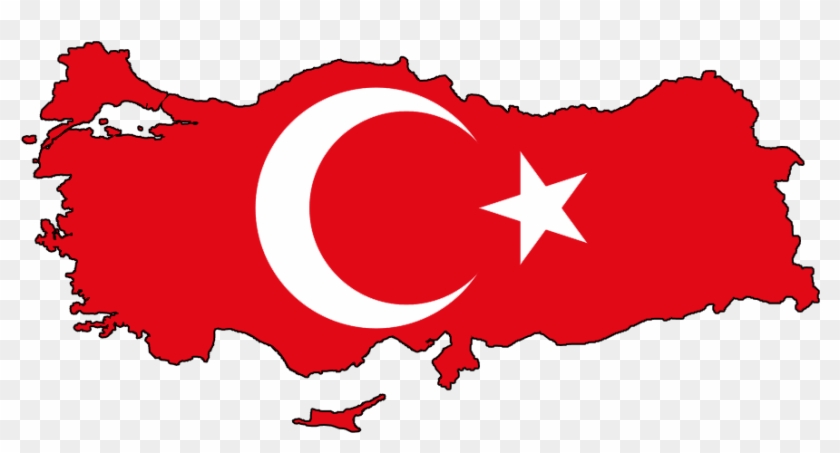 By Joel Richardson “with Prime Minister Erdogan's Islamist - Turkey Flag Map #1250432