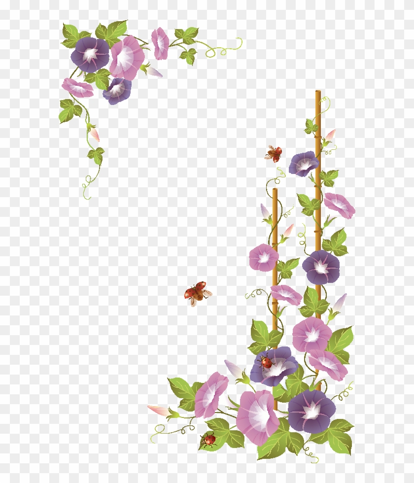 Flores Ilustraciones En Png Para Artesanía Y Diseños - Morning Glory Flower #1250439