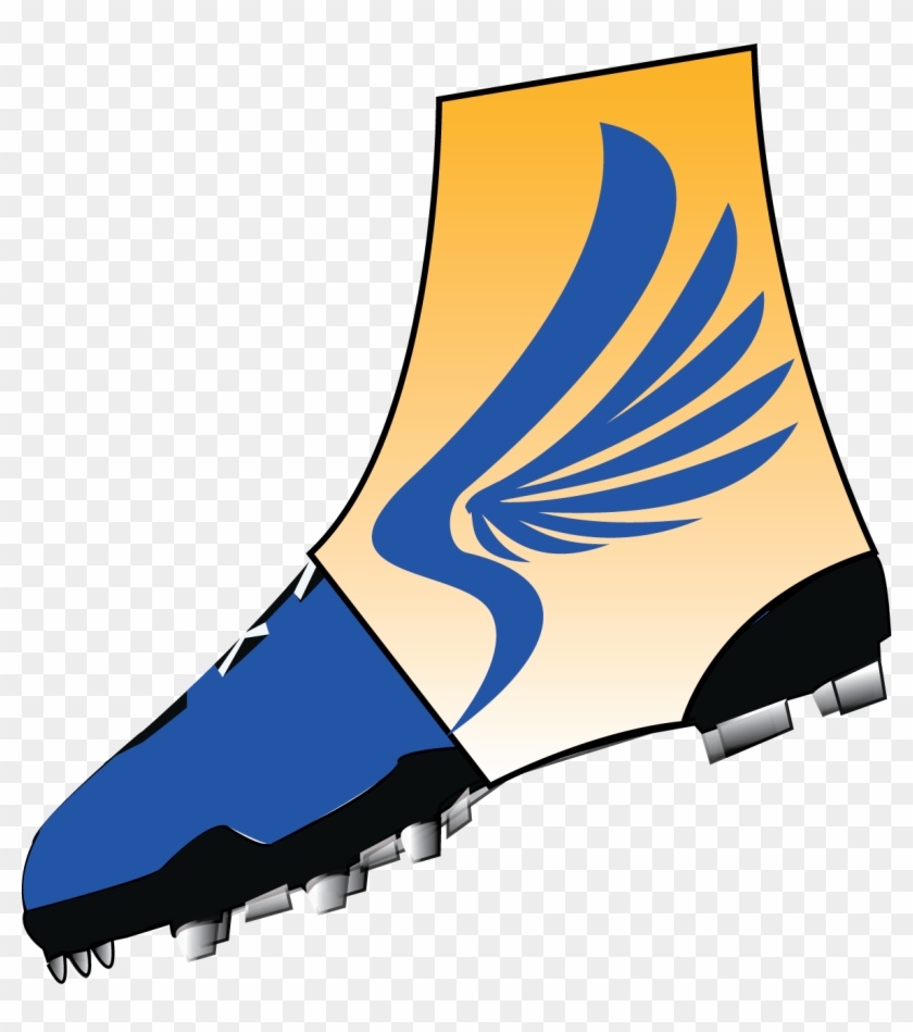 Yellow Gold And Royal Blue Wings - Blue #1250460