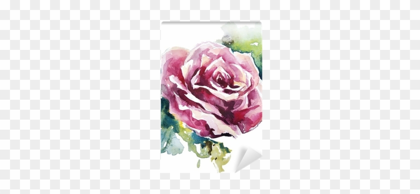 Flower Painting - Ken Oliver Watercolored Memories Watercolor Rose Paper #1250519