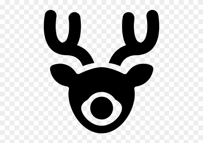 Christmas, Reindeer, Rudolph, Santa, Sled, Xmas Icon - Reno Icono #1250739