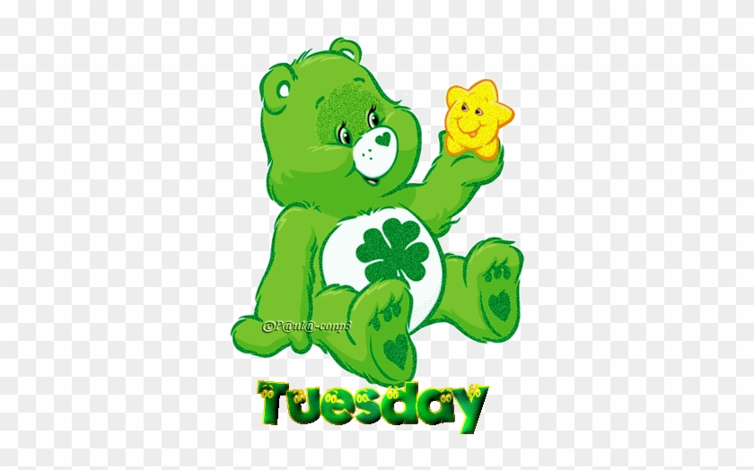 Cute Gif, Morning Gif, Care Bears, Tinkerbell, Gratitude, - Care Bears Share Bear #1250819
