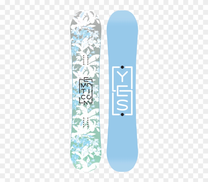 Yes Emoticon 2018 Womens Snowboard - Yes Emoticon 2017 / 2018 Snowboards #1250843