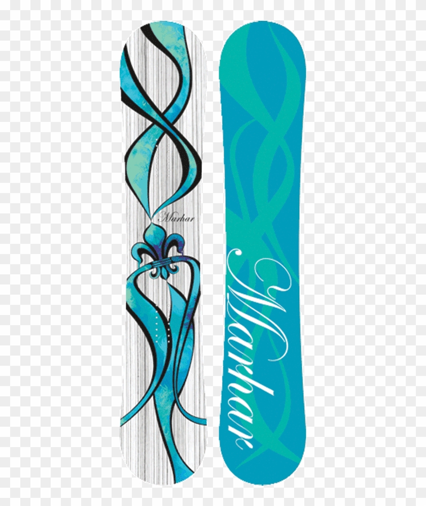 I Love That You Can Have A Unique Snowboard Design - Ribbon #1250897