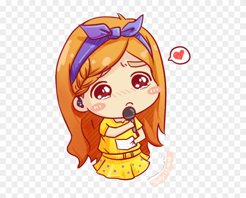 Drawn Jellyfish Chibi - Taeyeon Chibi Png #1250956