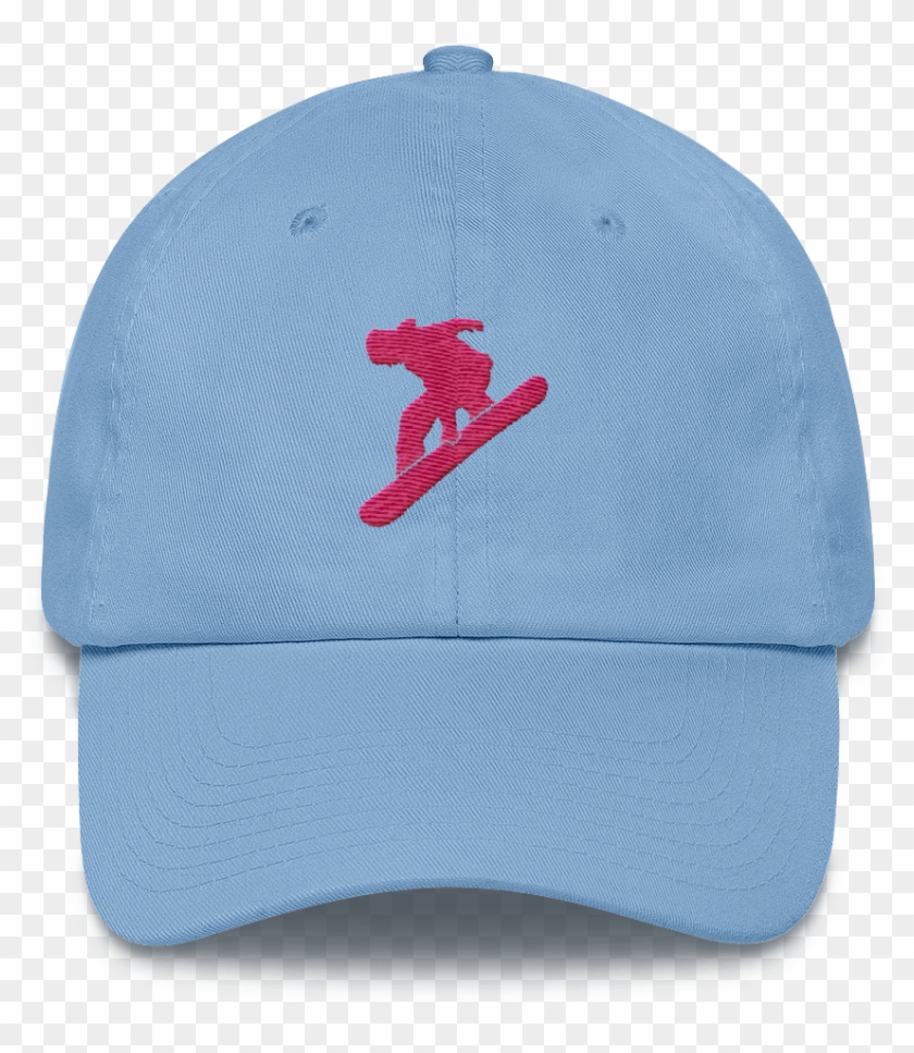 Snowboarder Chick Cotton Baseball Cap - Please Be Patient I Have Autism #1250957