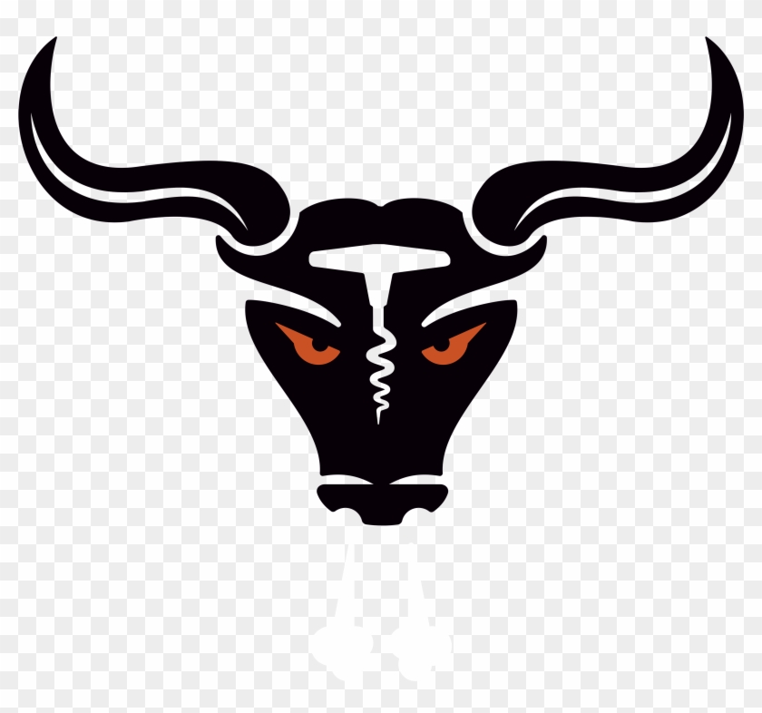 Two Horns Bull Logo - Two Horns Mean Red Blend #1250960
