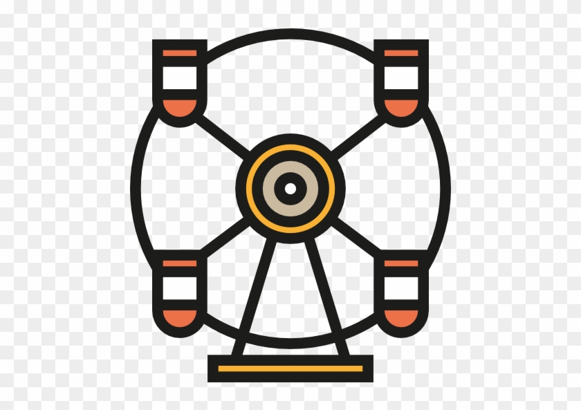 Ferris Wheel Free Icon - Ferris Wheel #1251275