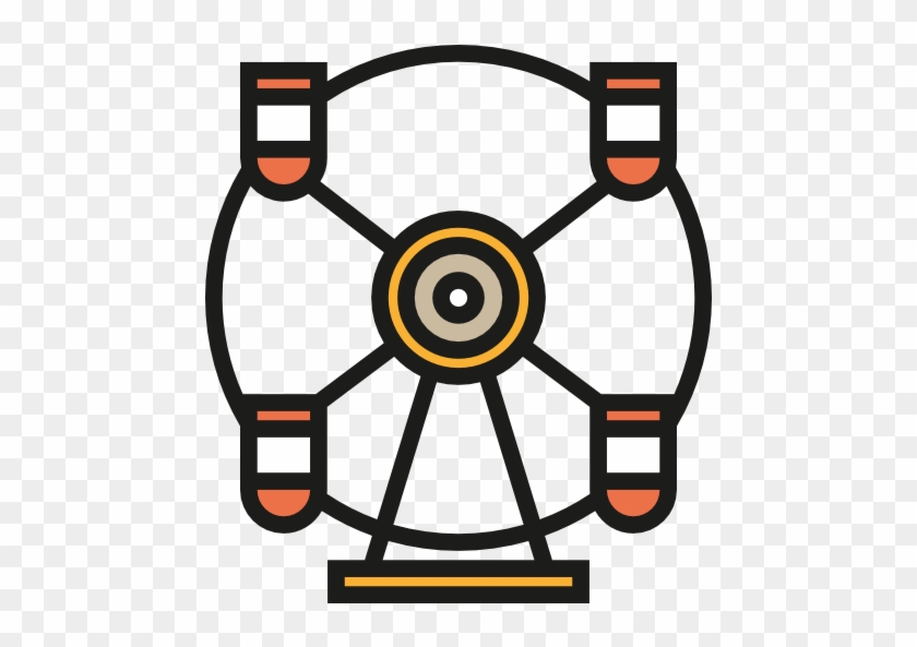 Ferris Wheel Free Icon - Ferris Wheel #1251275