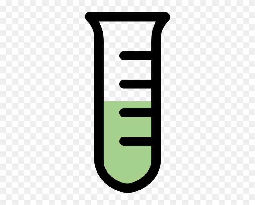 Test-tube Cliparts Closed - Green Test Tube Clipart #1251351