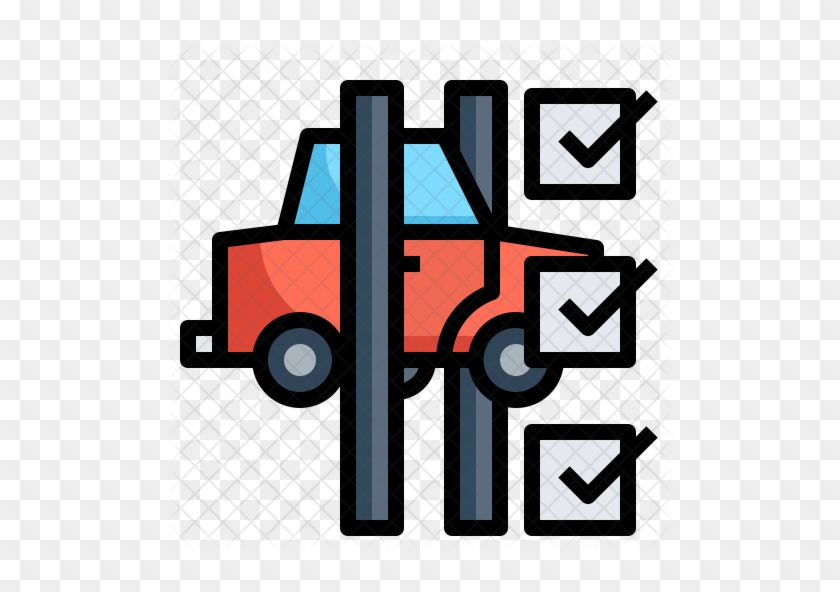Vehicle Diagnosis Icon - Vehicle #1251362