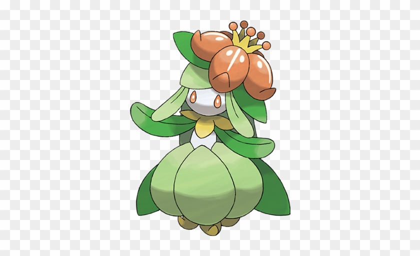 The Fragrance Of The Garland On Its Head Has A Relaxing - Pokemon Lilligant #1251389