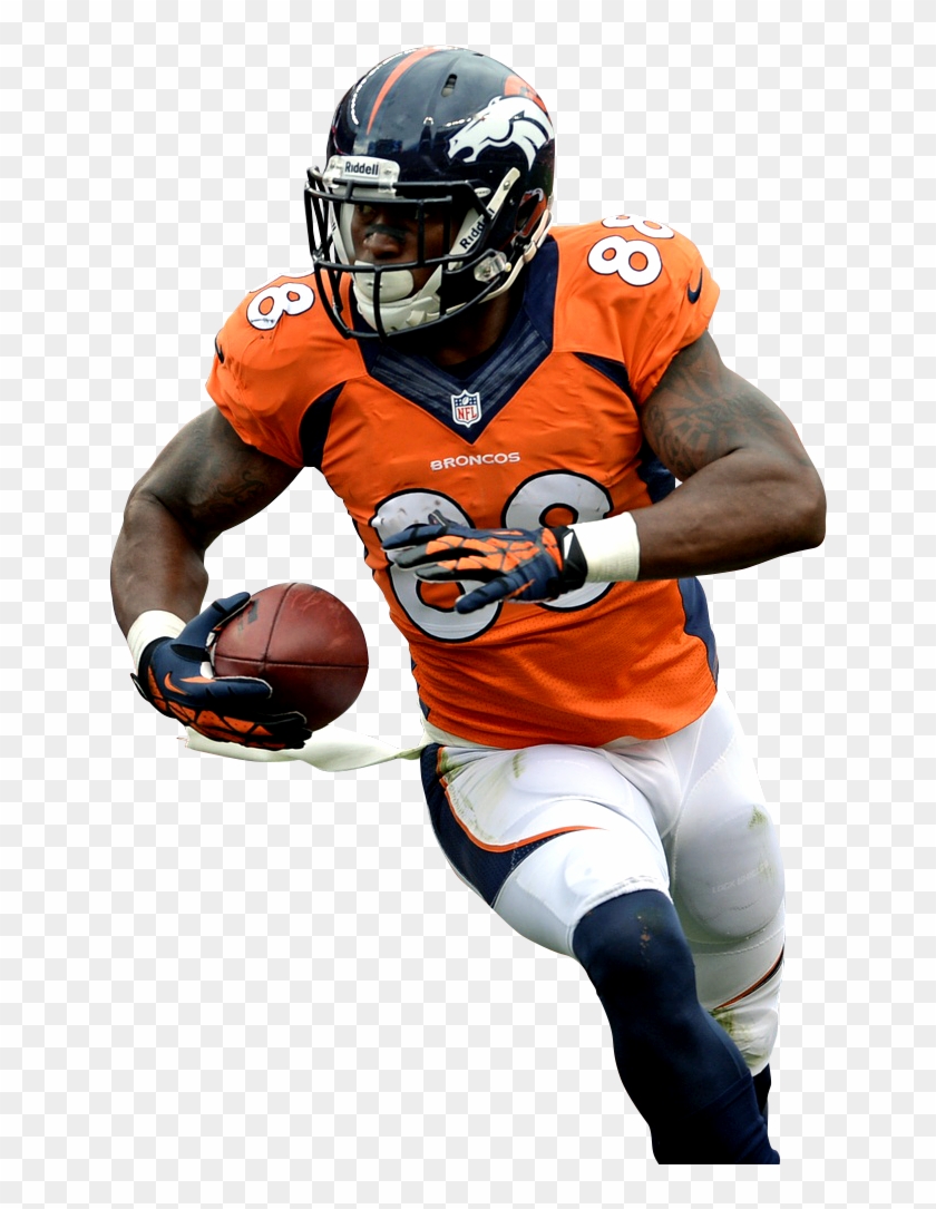 Demaryius Thomas Png - Free Transparent PNG Clipart Images Download, image size:840x1085