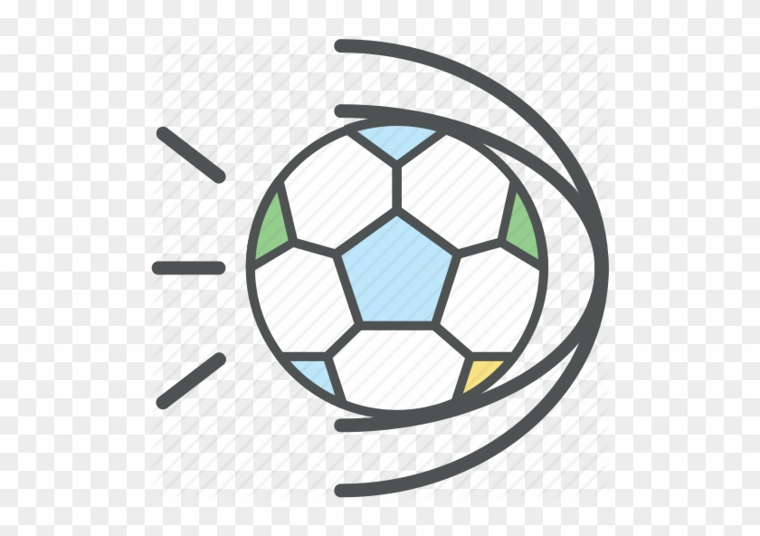 The Ball At The Stadium - Football Outline #1251529
