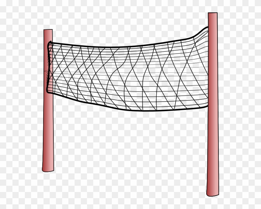 Net Clip Art Free Vector / 4vector - Volleyball Net Png #1251538