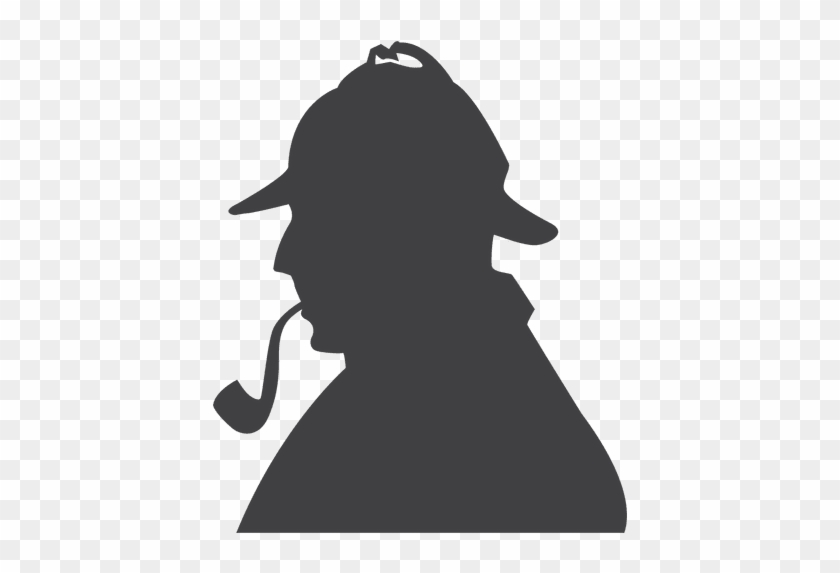 Sherlock Holmes Silhouette - Chess Knight Icon Png #1251702