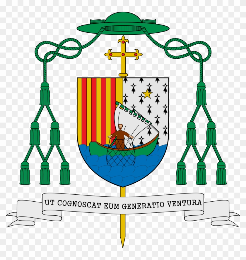 Clipart C3 A9glise Catholique Awesome Graphic Library - Archbishop Tobin Coat Of Arms #1251709