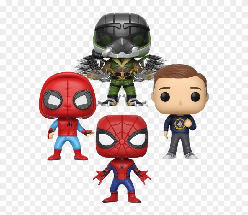 Homecoming - Funko Pop Spider Man Homecoming - Free Transparent PNG Clipart  Images Download