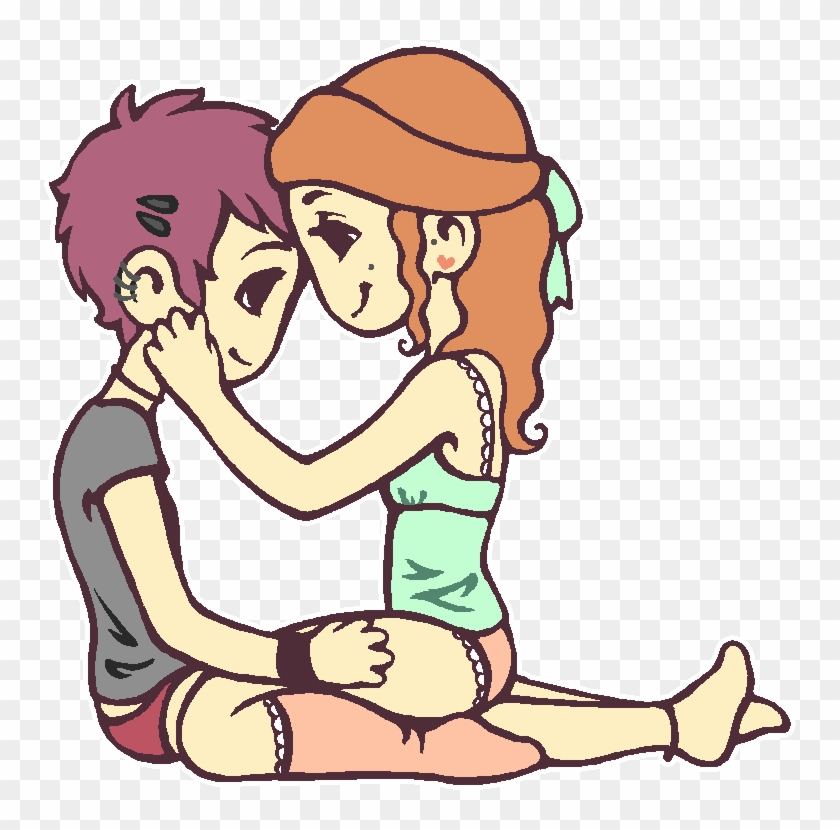 Cute Lgbt Drawing - Cute And Easy Couple Drawings #1251887
