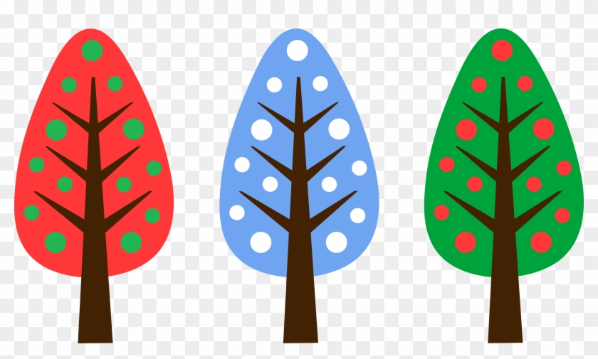 Holiday Clipart Free - Cute Christmas Tree Clip Art #1251896