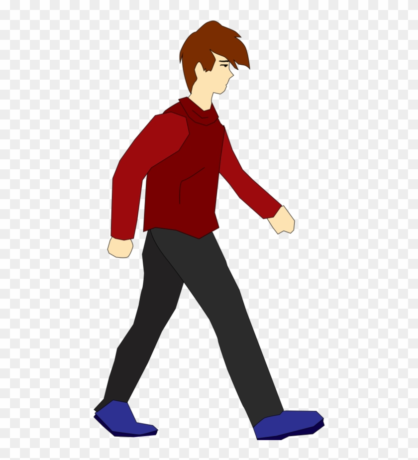 Game Character Walking Animation By Reineinmyheart - Walking Animation Png  - Free Transparent PNG Clipart Images Download