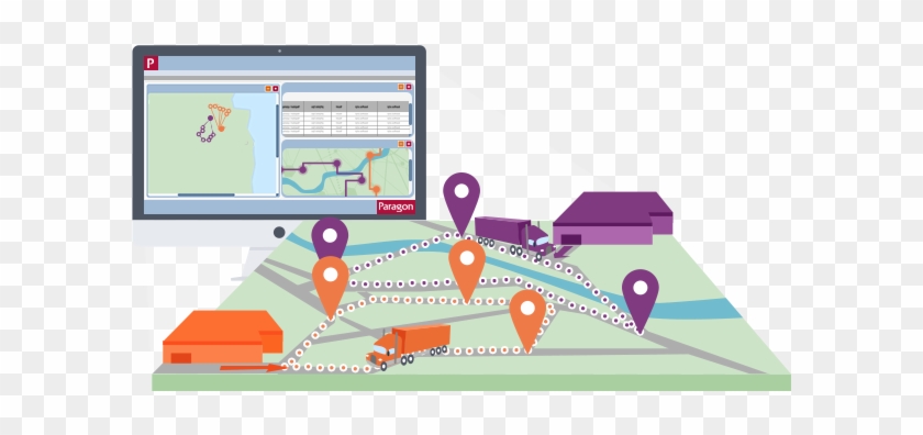 Automated Route Planning - Optimized Truck Routes #1252102