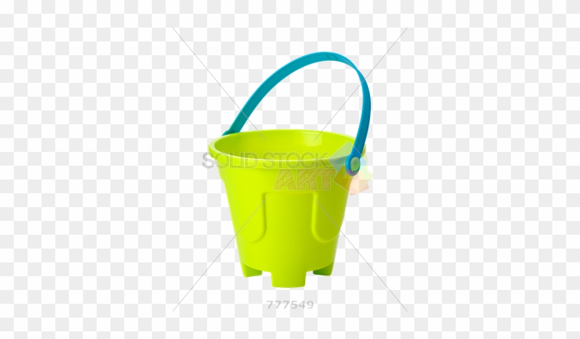 Stock Photo Of Yellow Sand Pail Isolated On Transparent - Beach Pail #1252124