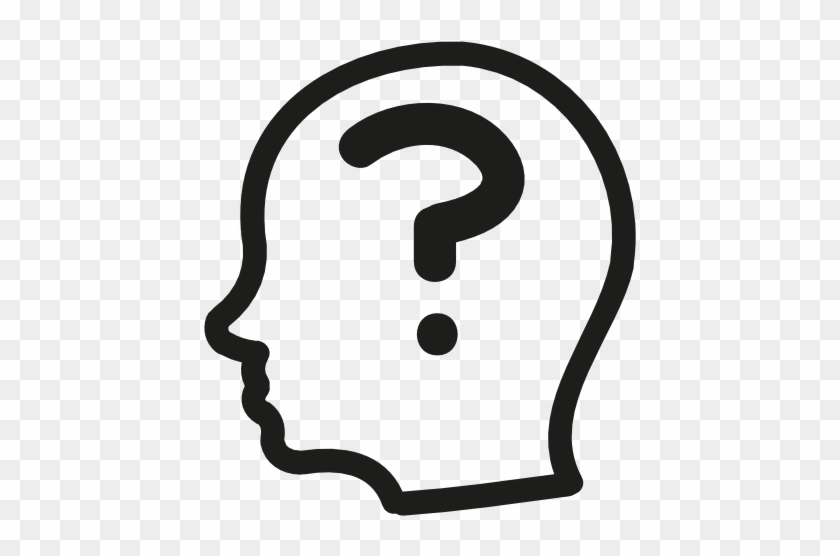 Ça Va - White Question Mark Png #1252206