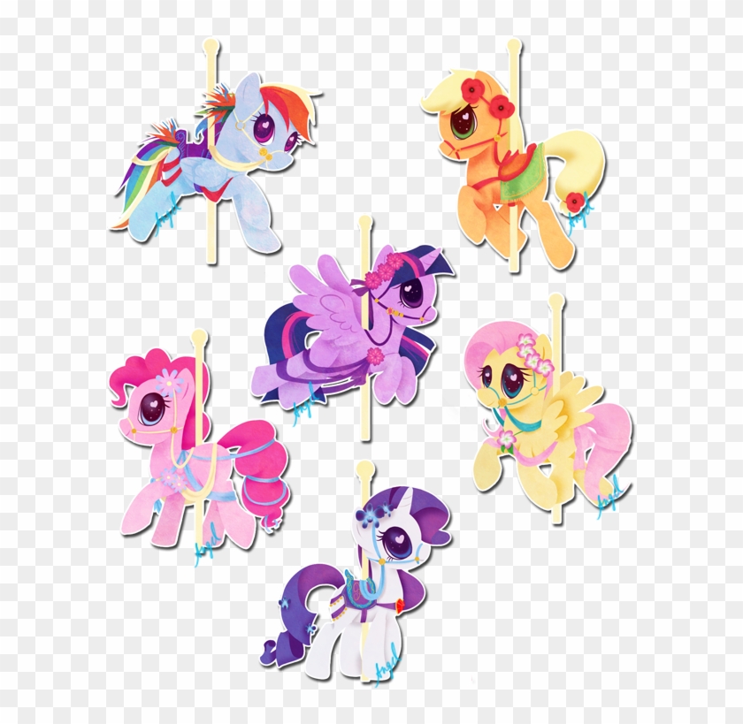 Rainbow Dash Pinkie Pie Pony Pink Product Clip Art - My Little Pony Carousel #1252227