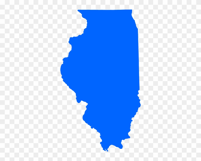 Physical Map Of Illinois #1252272