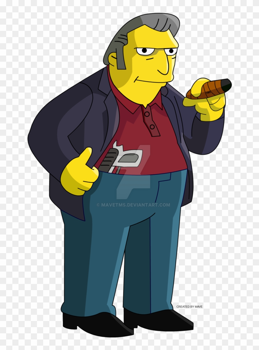Fat Tony By Mavetms - Simpsons Tony #1252314