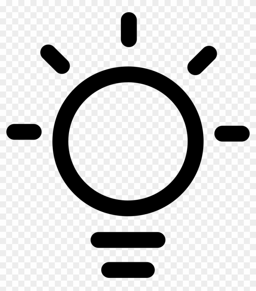 Tip Comments - Sun Outline Icon #1252370