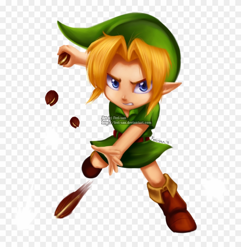 Deku Nut By Ferisae - Cartoon #1252384