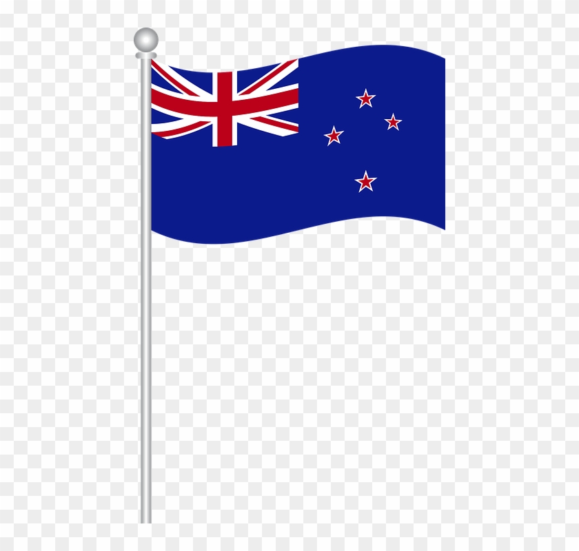 Flag Of New Zealand, Flag, New Zealand, World - New Zealand Flag Clipart #1252383