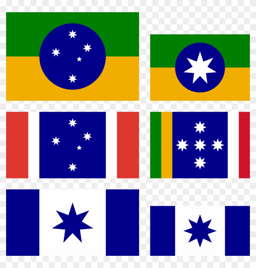 Final Proposals For New Flag Of Australia - Flag #1252399