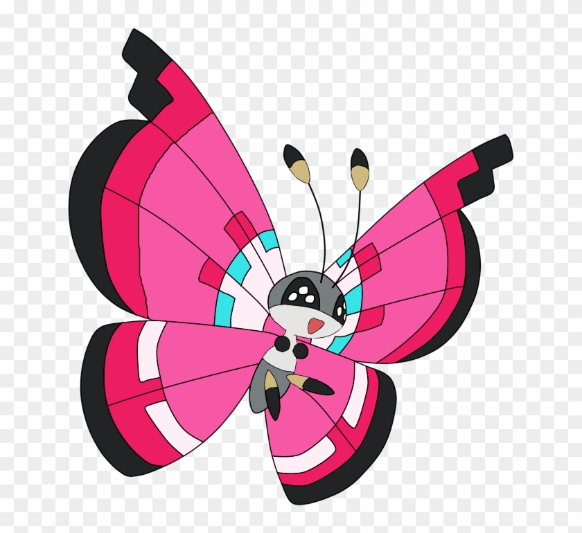 Pokemon Shiny Vivillon Meadow Is A Fictional Character - Pokemon Vivion Meadow #1252462