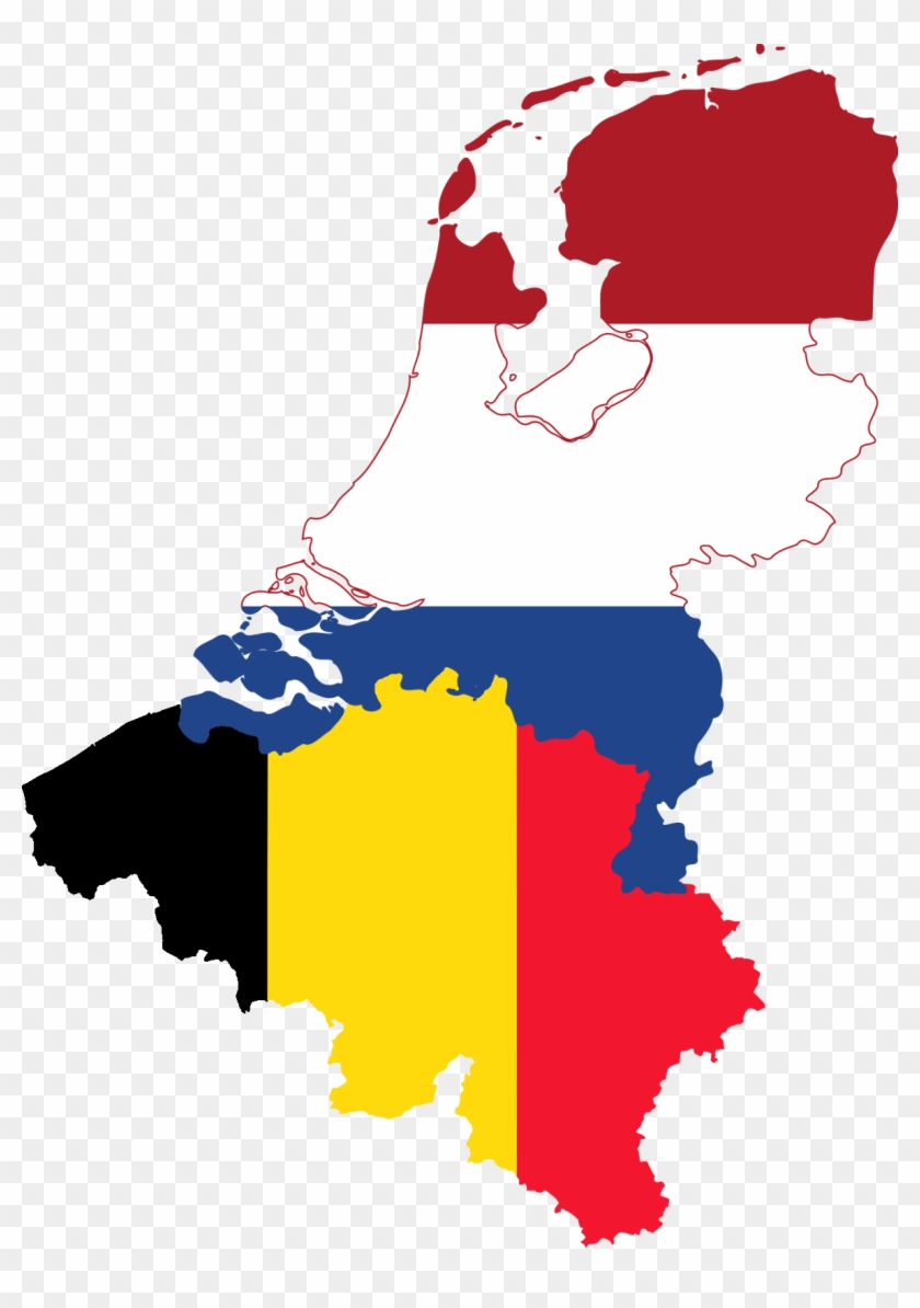 Uefa Euro 2000 Flag Map - Netherlands Png #1252468