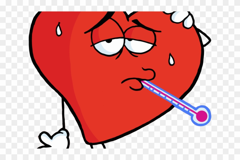 Fail Clipart Unhealthy Heart - Heart Disease Cartoon Png #1252513