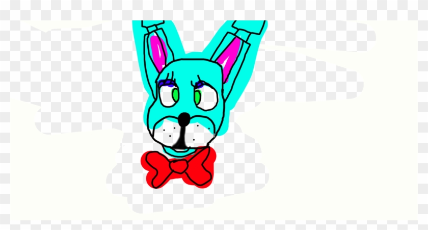 A Fail Doodle Of Toy Bonnie By Candytaker - Cartoon #1252561