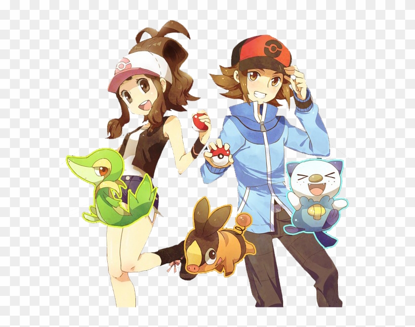 Touko And Touya Render Fail By Hiranolove - Pokemon Touko X Touya Render #1252659