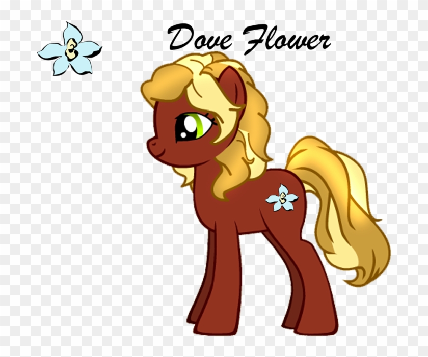 Dove Flower- My Little Pony Oc By Jeweledfaith - College Of Saint Mary #1252664