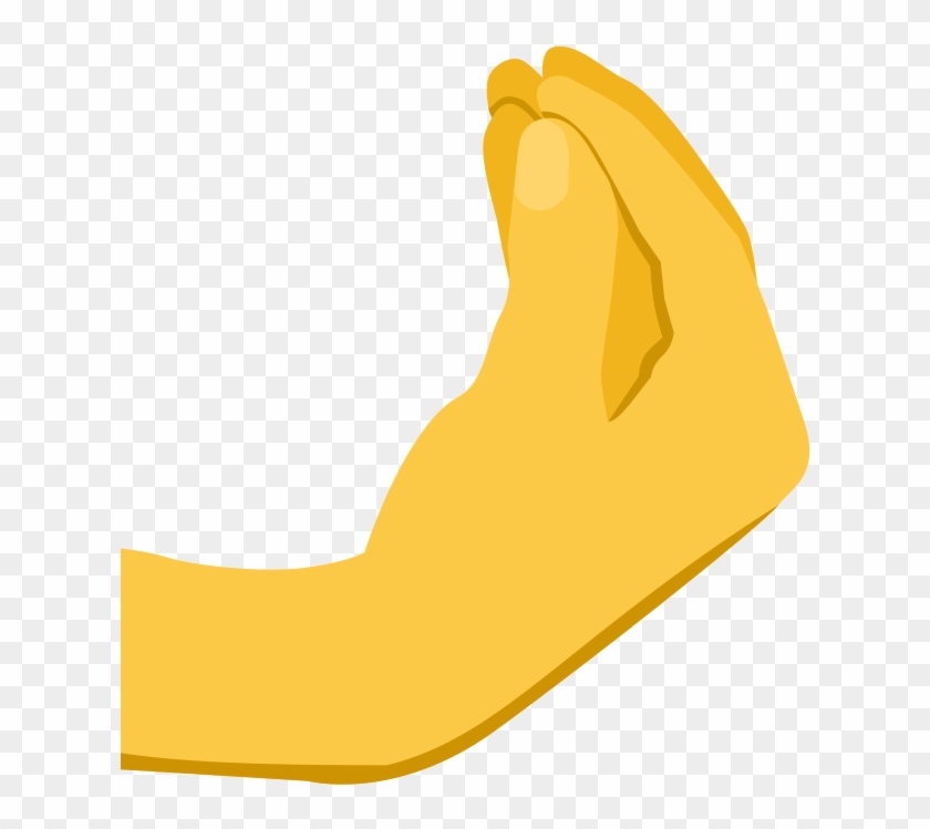 Hand Emoji Clipart Fire Emoji - Italian Hand Emoji Png #1252794