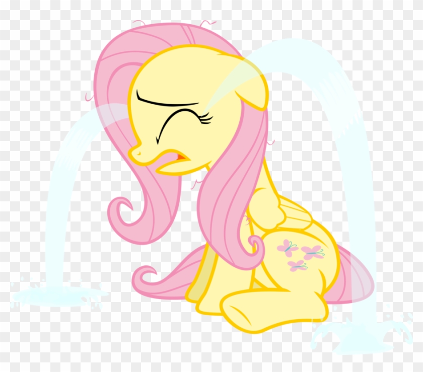 Make All The Ponies Cry - My Little Pony Fluttershy Crying #1252875