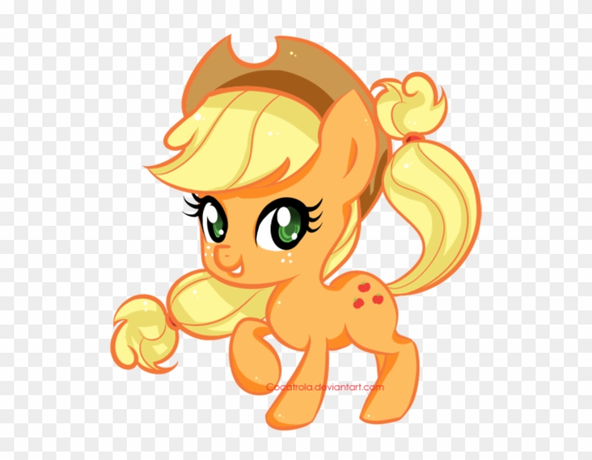 My Little Pony - Mlp Apple Jack Chibi #1252925