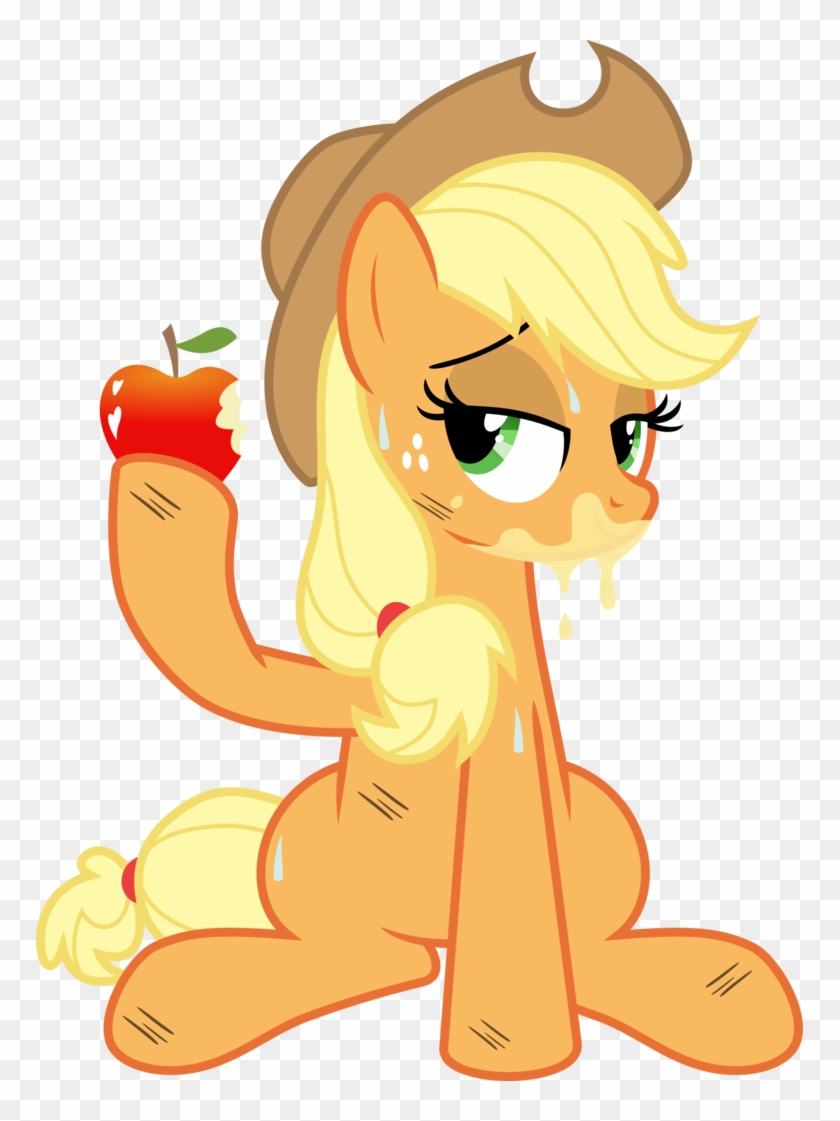 Applejack Applejuicing By Jeatz Axl On Deviantart - Mlp Applejack Sexy Vector #1252976