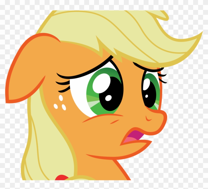 More Like Motivation - My Little Pony Applejack Scared #1252981