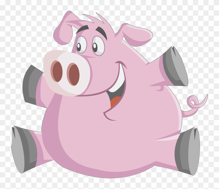 Domestic Pig Petunia Pig Illustration - Cartoon #1253053